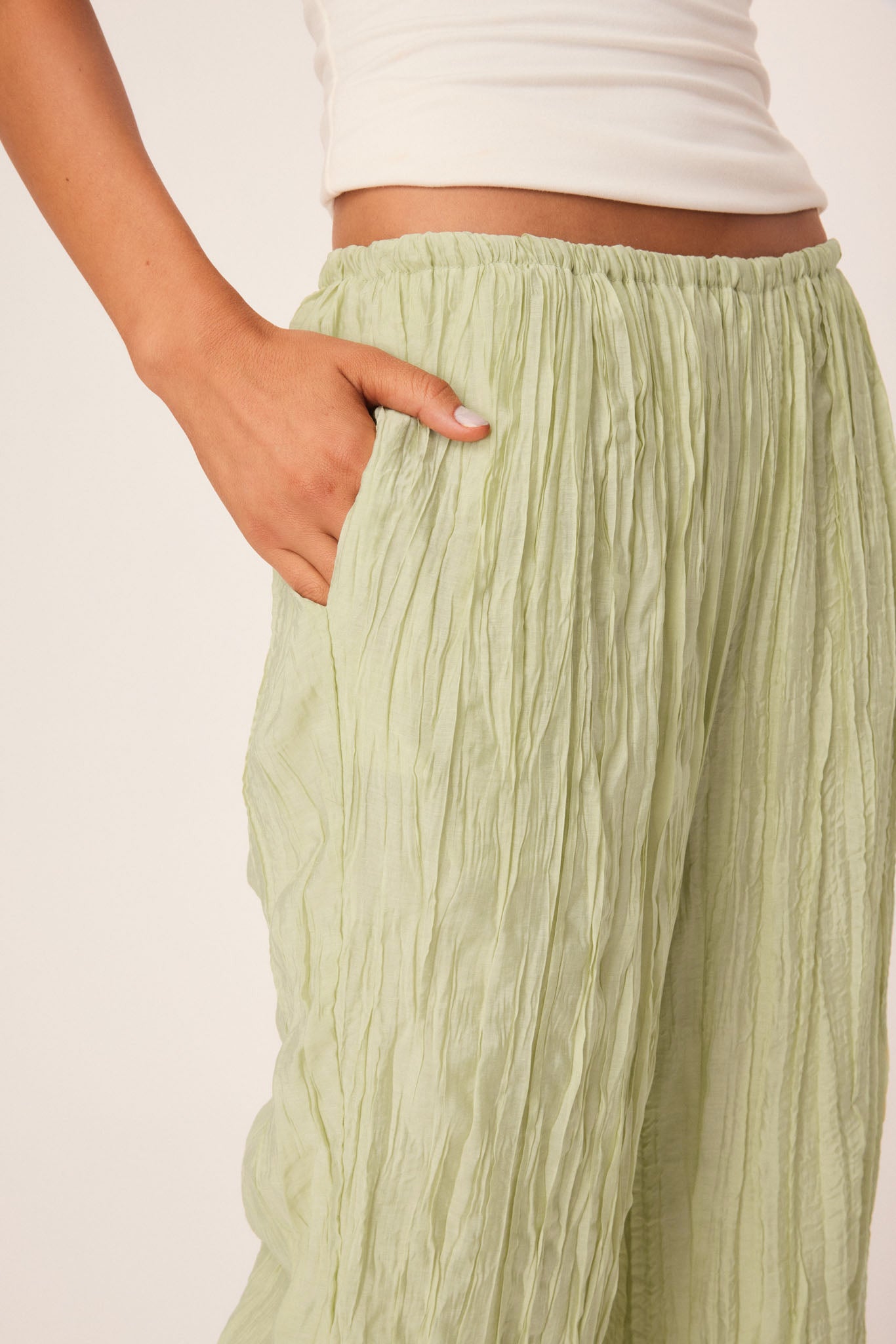 BRANDI CRINKLE PANTS - Image 5