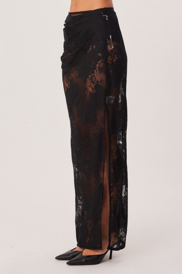 MISHKA LACE MAXI SKIRT - Image 4