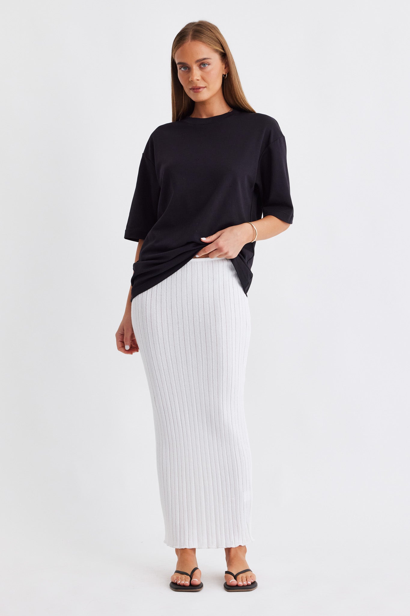 BAHA RIBBED SKIRT - Image 2