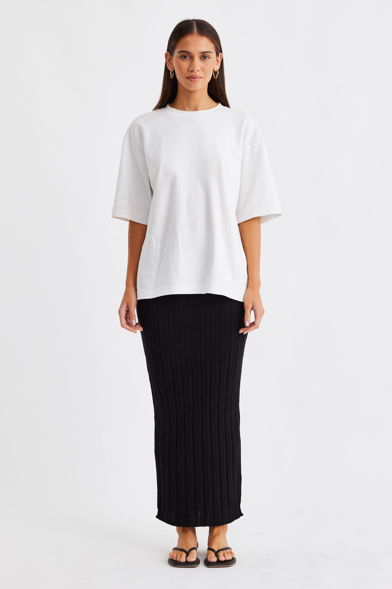 BAHA RIBBED SKIRT - Image 3