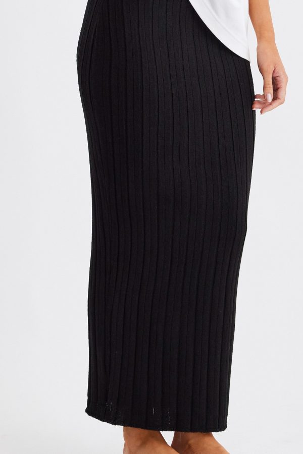 BAHA RIBBED SKIRT - Image 9