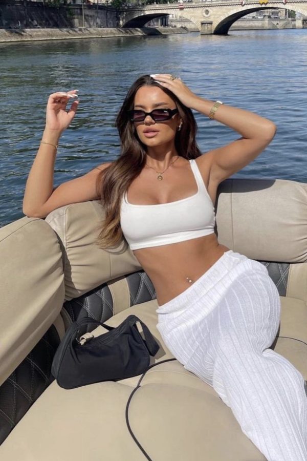 BAHA RIBBED SKIRT