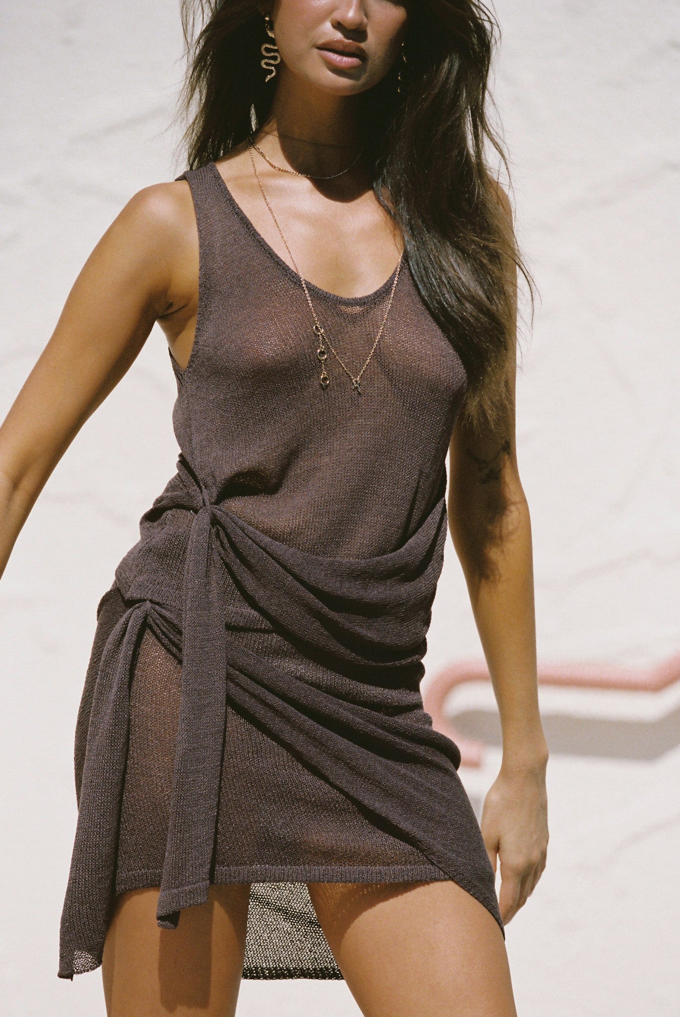 MINDY WRAP SKIRT - Image 1